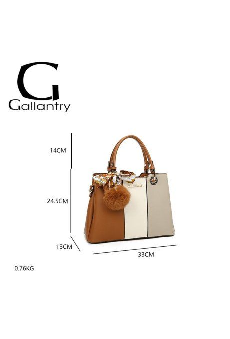 Sac à main tricolore Gallantry Fiora Pop