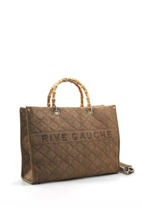 Sac à main Rive Gauche matelassé